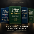 Pack Impôts, Aides et Argent Public – 4 Ebooks PDF