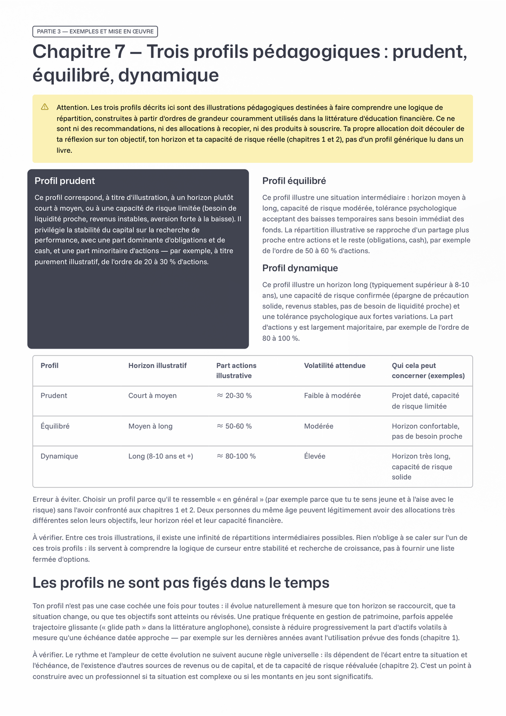 Construire Son Portefeuille