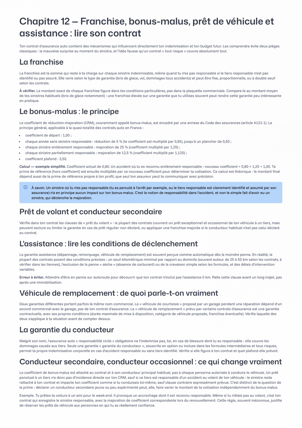 Garages, Voitures & Assurances : Ne Te Fais Plus Avoir