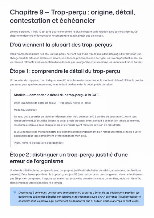 CAF, France Travail & Aides Sociales : Le Guide