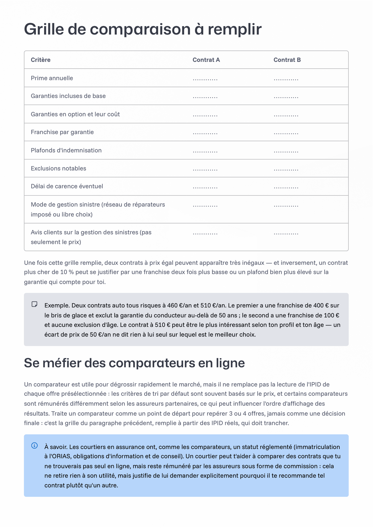 Assurances : Paye Moins, Récupère Plus
