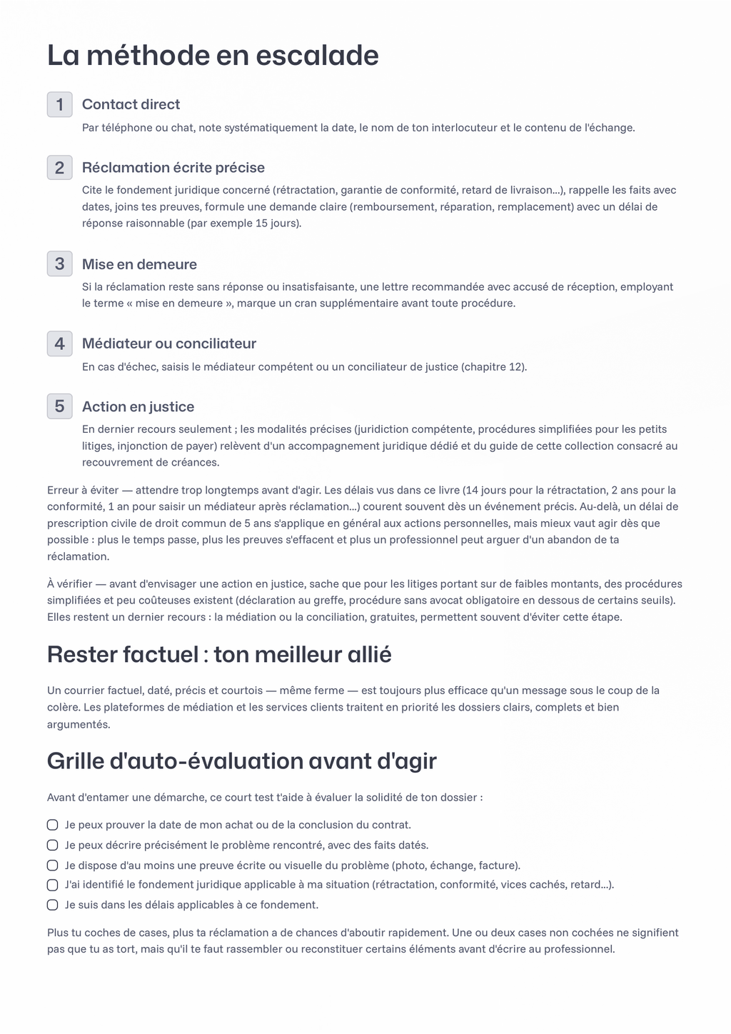 Le Guide Ultime des Droits du Consommateur