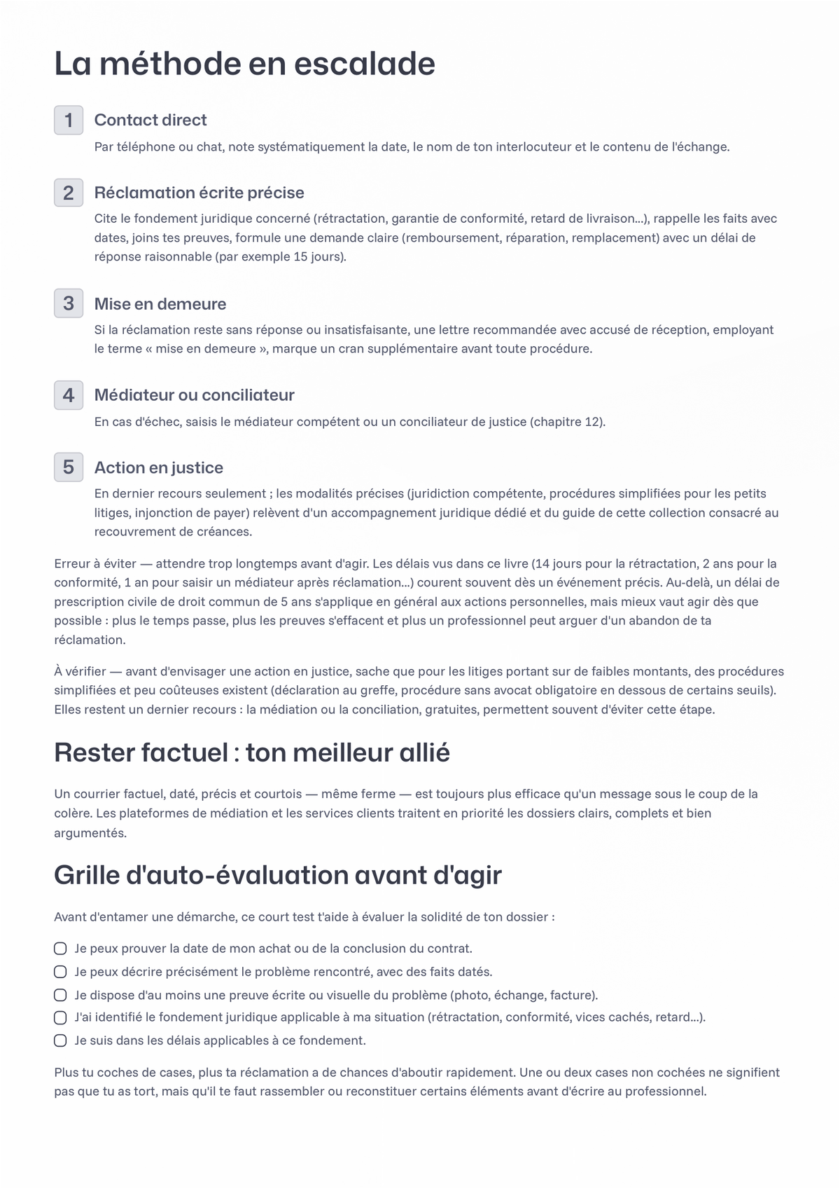 Le Guide Ultime des Droits du Consommateur