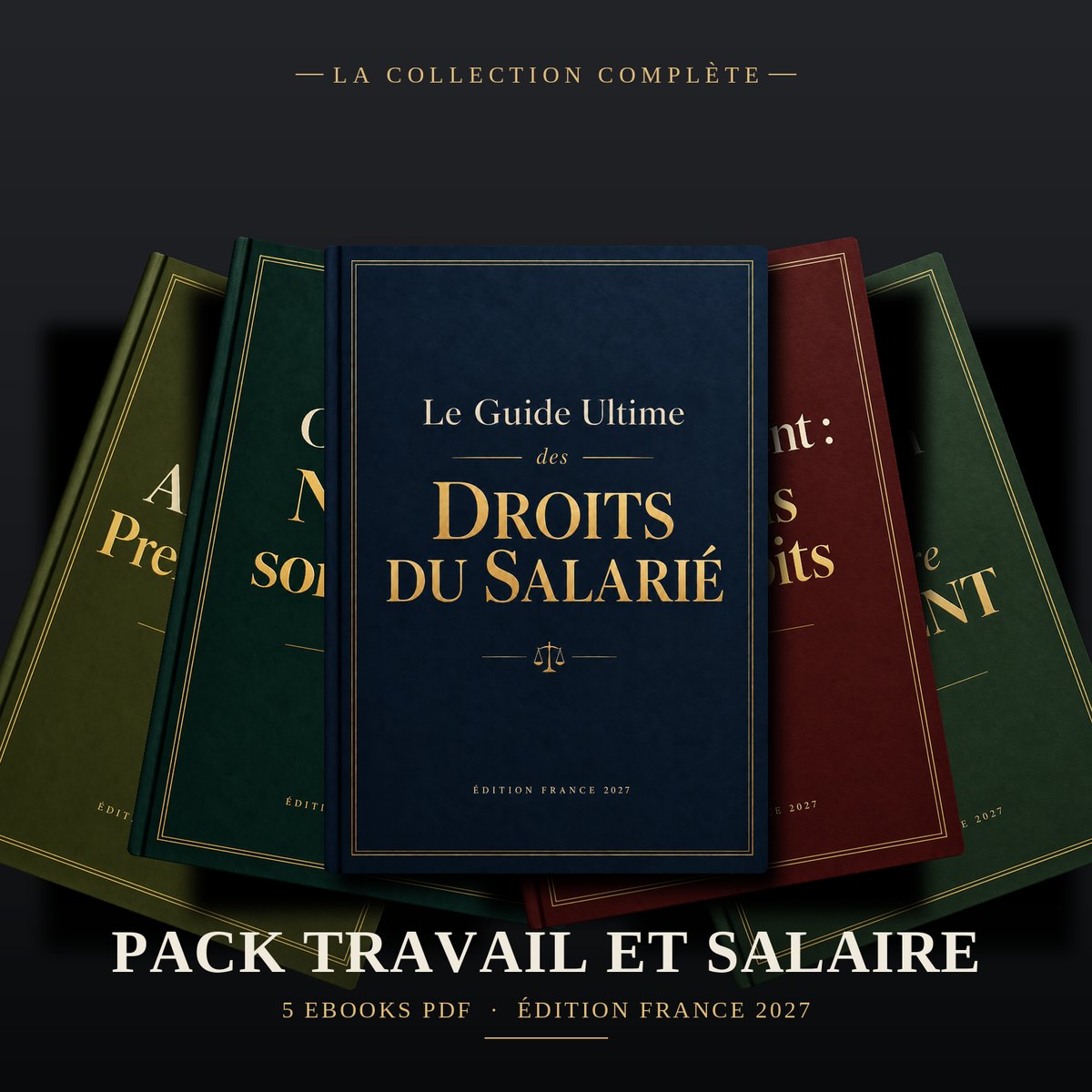Pack Travail et Salaire – 5 Ebooks PDF