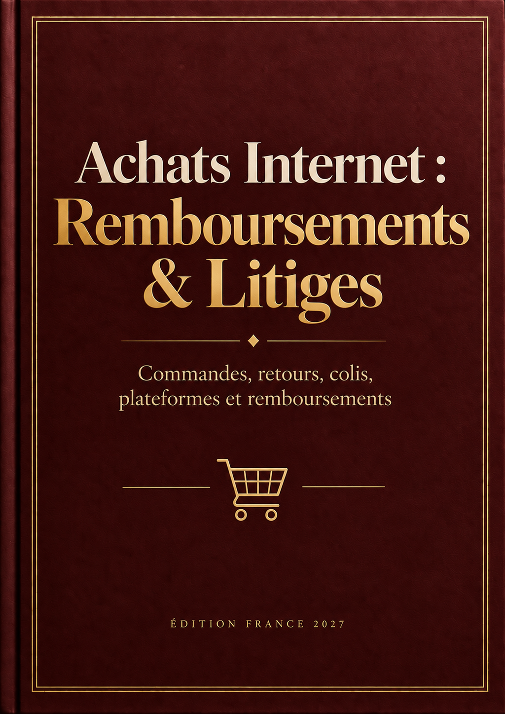 Couverture de l'ebook Achats Internet : Remboursements & Litiges