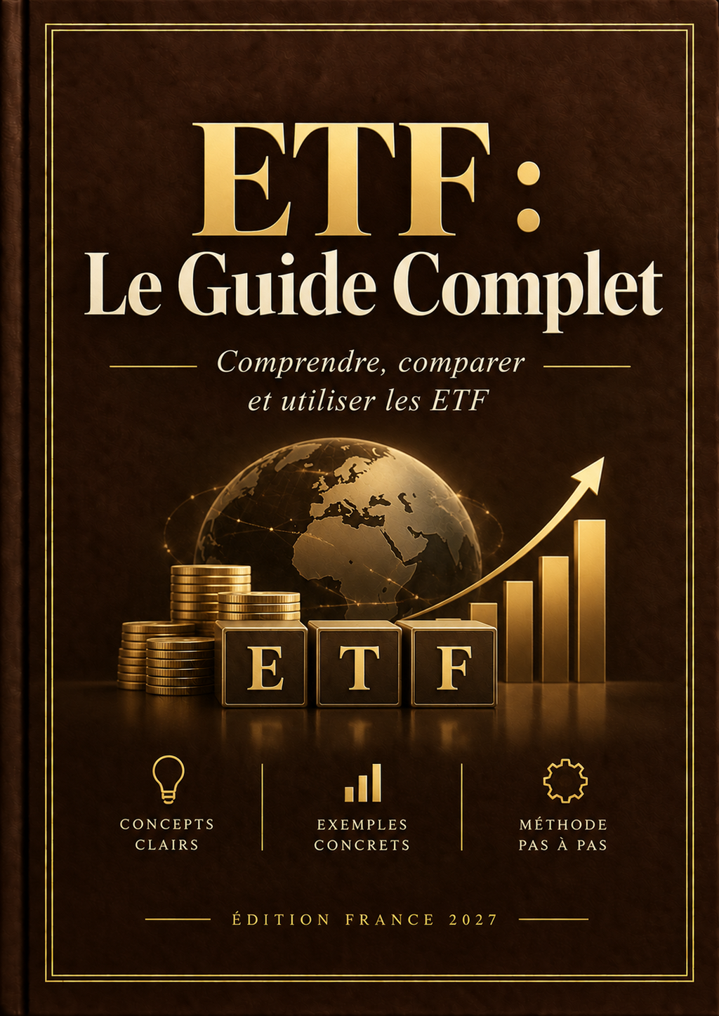 Couverture de l'ebook ETF : Le Guide Complet