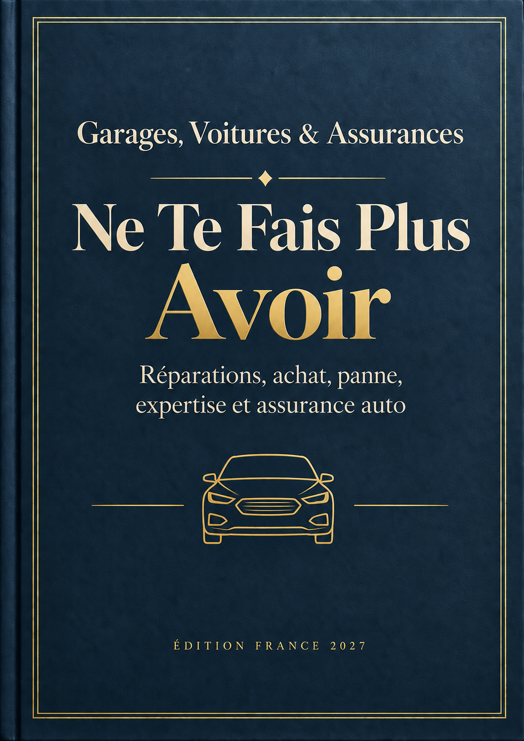 Couverture de l'ebook Garages, Voitures & Assurances : Ne Te Fais Plus Avoir