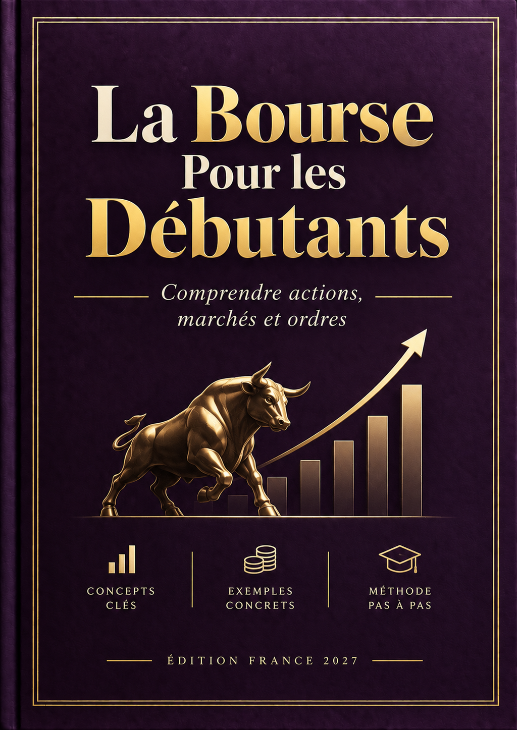 Couverture de l'ebook La Bourse Pour les Débutants
